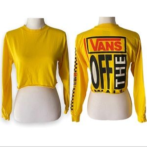 VANS Shirt Yellow